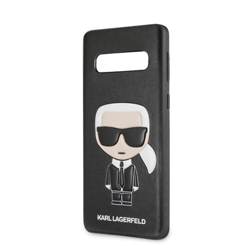 Etui Karl Lagerfeld KLHCS10IKPUBK Samsung Galaxy S10 hardcase czarny/black Iconic Karl Embossed