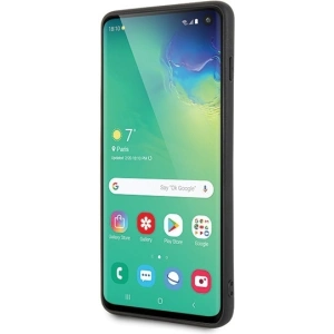 Wholesale Karl Lagerfeld KLHCS10IKPUBK Samsung Galaxy S10 hardcase black Iconic Karl Embossed - KLD357BLK - {ean13} - Hurt