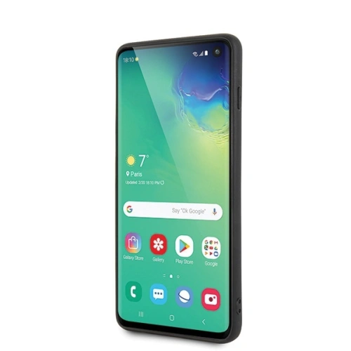 Etui Karl Lagerfeld KLHCS10IKPUBK Samsung Galaxy S10 hardcase czarny/black Iconic Karl Embossed