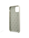 Wholesale Guess GUHCN61LS4GLG Apple iPhone 11 white hard case Silicone 4G Tone On Tone - GUE659WHT - {ean13} - Hurt