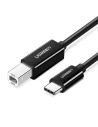 Hurtownia GSM - Kabel USB 2.0 C-B UGREEN US241 do drukarki 2m (czarny) - UGR491BLK - {ean13} - Hurt