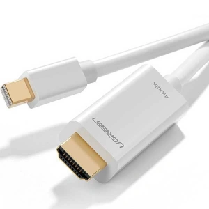Mini DisplayPort - HDMI UGREEN MD101 Cable 4K 2m (White)