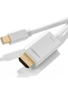 Hurtownia GSM - Kabel Mini DisplayPort - HDMI UGREEN MD101 4K 2m (biały) - UGR492WHT - {ean13} - Hurt