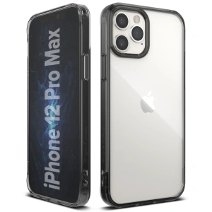 Hurtownia GSM - Etui Ringke Fusion Apple iPhone 12 Pro Max Smoke Black - RGK1262SM - {ean13} - Hurt