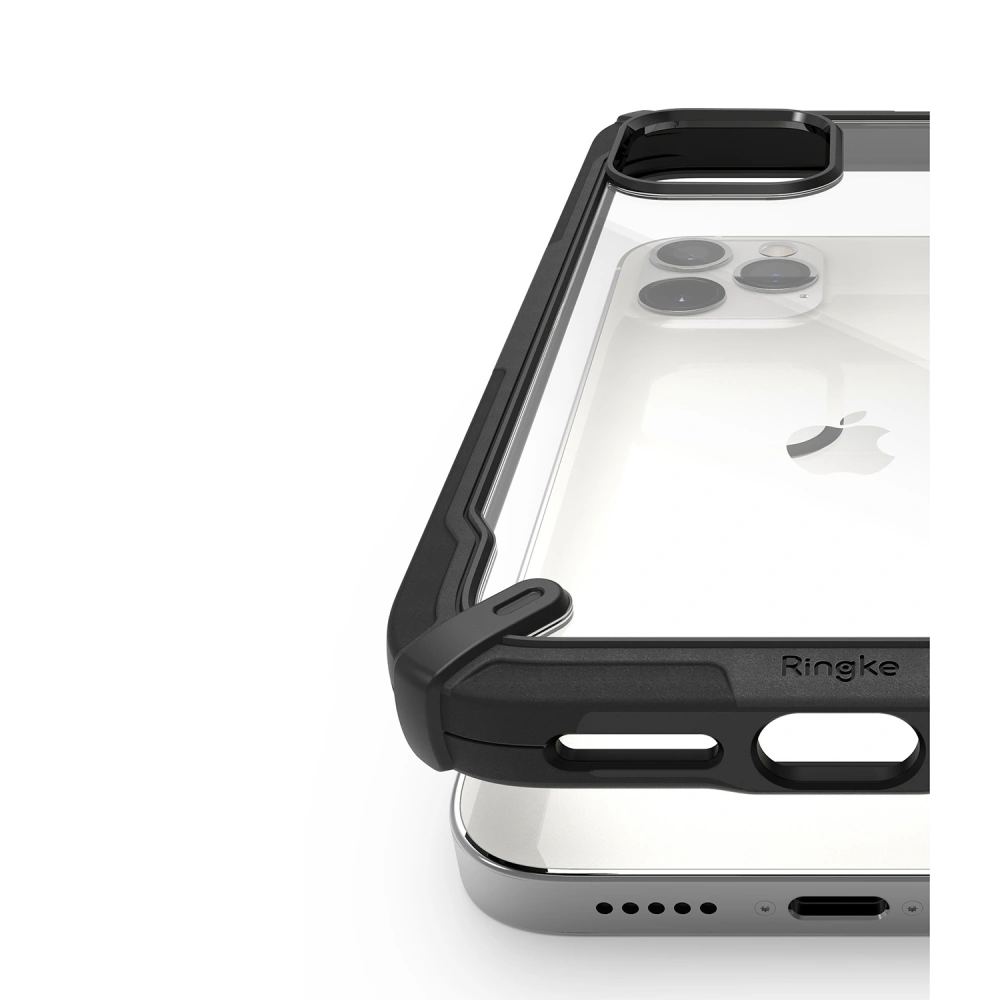 Hurtownia GSM - Etui Ringke Fusion-X Apple iPhone 12 Pro Max Black - RGK1263BLK - {ean13} - Hurt