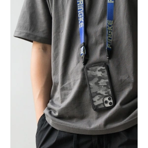 Wholesale Ringke Fusion-X Design Apple iPhone 12 Pro Max Camo Black - RGK1264BLK - {ean13} - Hurt