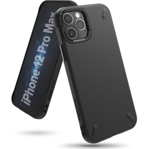 Hurtownia GSM - Etui Ringke Onyx Apple iPhone 12 Pro Max Black - RGK1278BLK - {ean13} - Hurt