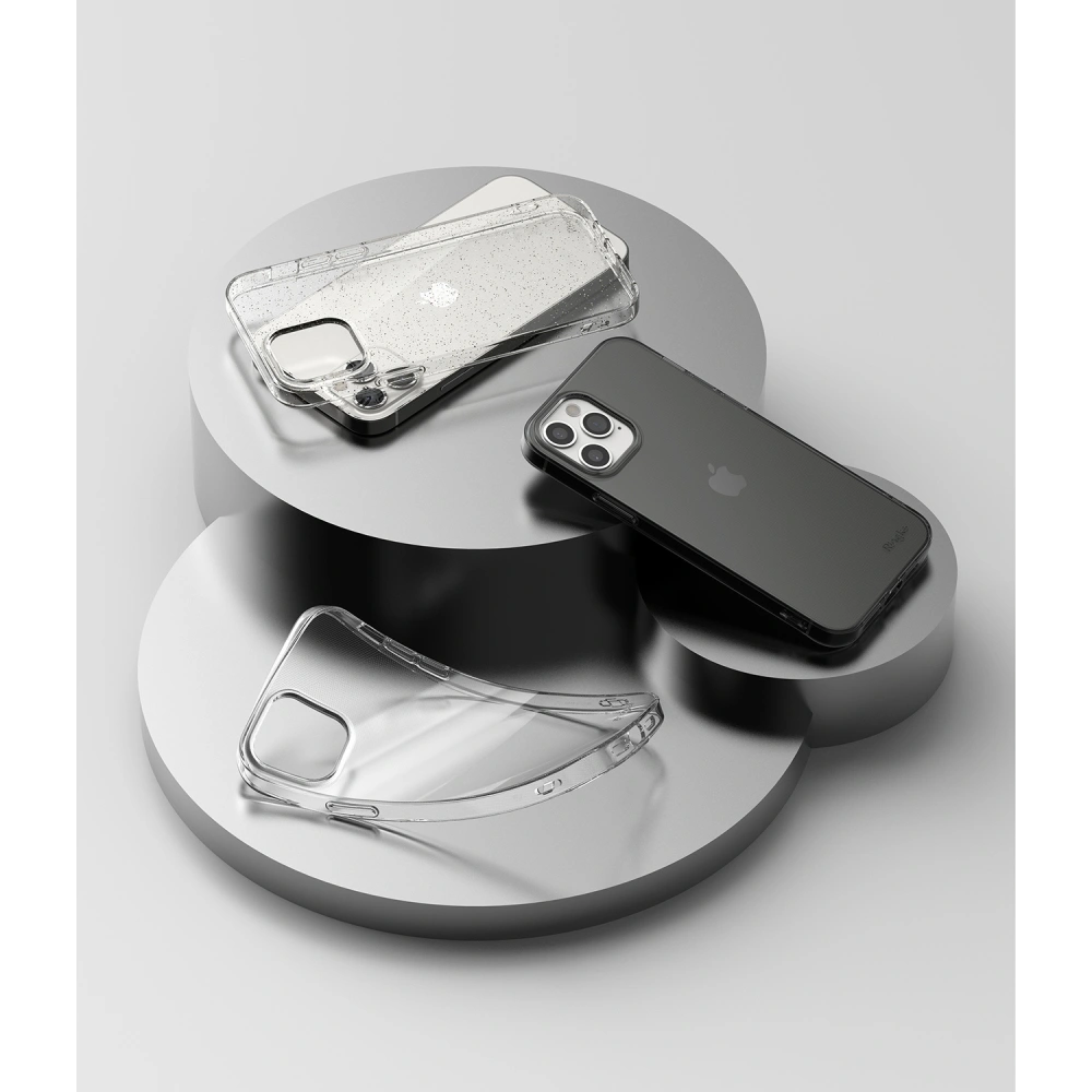 Hurtownia GSM - Etui Ringke Air Apple iPhone 12/12 Pro Kouřově černá - RGK1260SM - {ean13} - Hurt