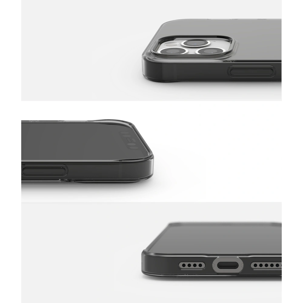 Hurtownia GSM - Etui Ringke Air Apple iPhone 12/12 Pro Kouřově černá - RGK1260SM - {ean13} - Hurt