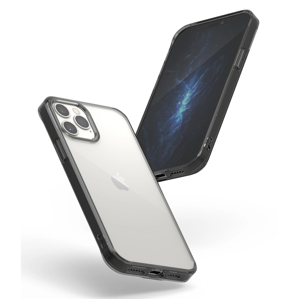 Hurtownia GSM - Etui Ringke Fusion Apple iPhone 12/12 Pro Smoke Black - RGK1256SM - {ean13} - Hurt