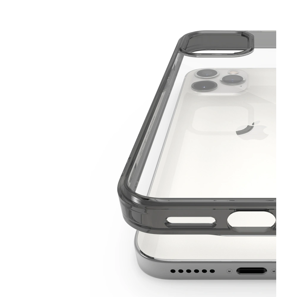 Hurtownia GSM - Etui Ringke Fusion Apple iPhone 12/12 Pro Smoke Black - RGK1256SM - {ean13} - Hurt