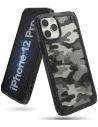 Hurtownia GSM - Etui Ringke Fusion-X Design Apple iPhone 12/12 Pro Camo (Moro) Black - RGK1258BLK - {ean13} - Hurt