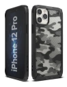 Hurtownia GSM - Etui Ringke Fusion-X Design Apple iPhone 12/12 Pro Camo (Moro) Black - RGK1258BLK - {ean13} - Hurt