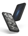 Hurtownia GSM - Etui Ringke Fusion-X Design Apple iPhone 12/12 Pro Camo (Moro) Black - RGK1258BLK - {ean13} - Hurt