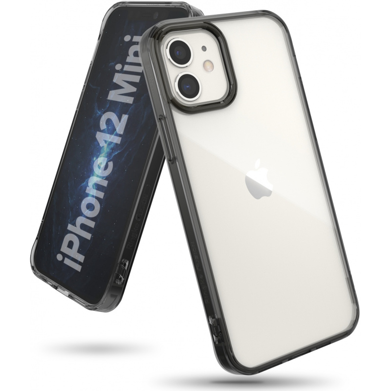 Hurtownia Ringke - 8809758100800 - RGK1250SM - Etui Ringke Fusion Apple iPhone 12 mini Smoke Black - B2B homescreen