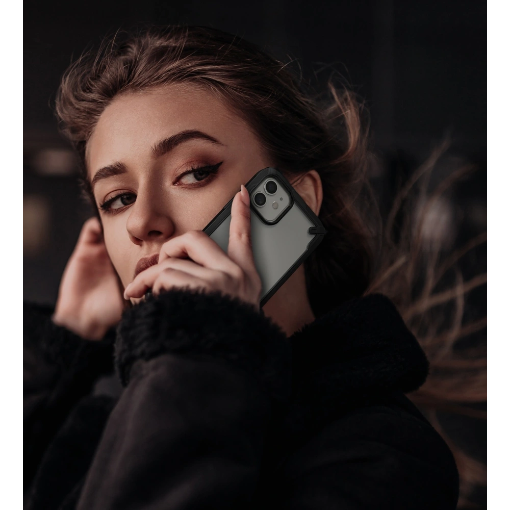 Hurtownia GSM - Etui Ringke Fusion-X Apple iPhone 12 mini černé - RGK1251BLK - {ean13} - Hurt