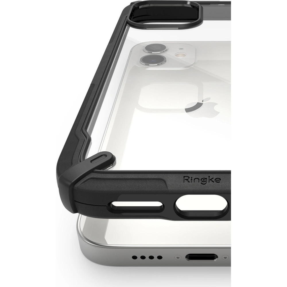 Hurtownia GSM - Etui Ringke Fusion-X Apple iPhone 12 mini černé - RGK1251BLK - {ean13} - Hurt