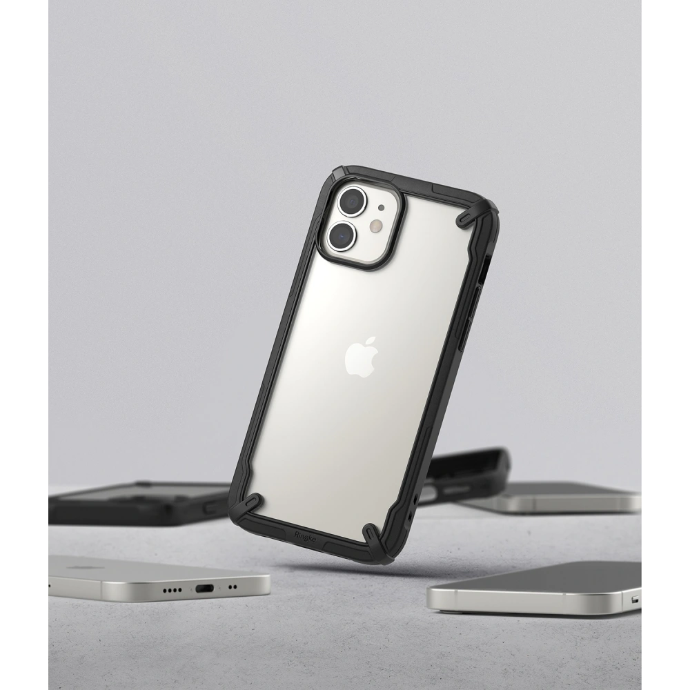 Hurtownia GSM - Etui Ringke Fusion-X Apple iPhone 12 mini černé - RGK1251BLK - {ean13} - Hurt