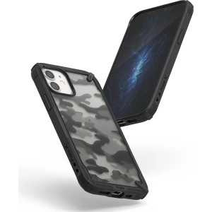 Ringke Fusion-X Design Apple iPhone 12 mini Camo Black