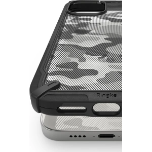 Ringke Fusion-X Design Apple iPhone 12 mini Camo Black