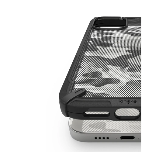 Etui Ringke Fusion-X Design Apple iPhone 12 mini Camo (Moro) Black