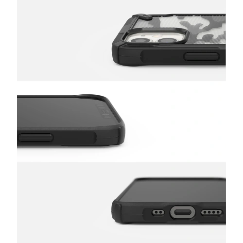 Etui Ringke Fusion-X Design Apple iPhone 12 mini Camo (Moro) Black