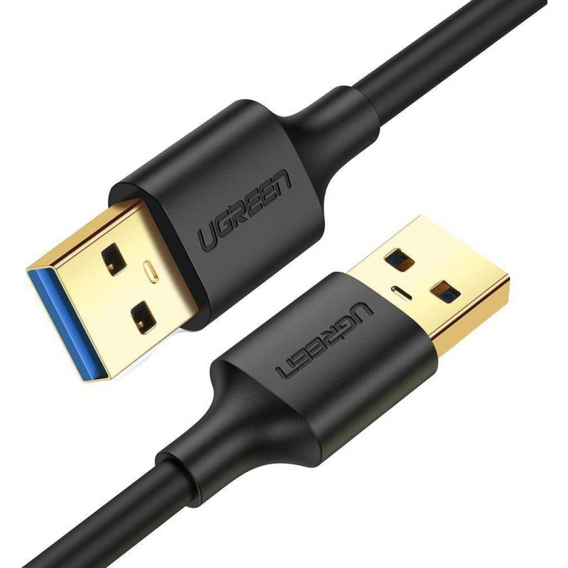 Ugreen Distributor - 6957303813698 - UGR497BLK - UGREEN USB 3.0 A-A Cable 0.5m Black - B2B homescreen