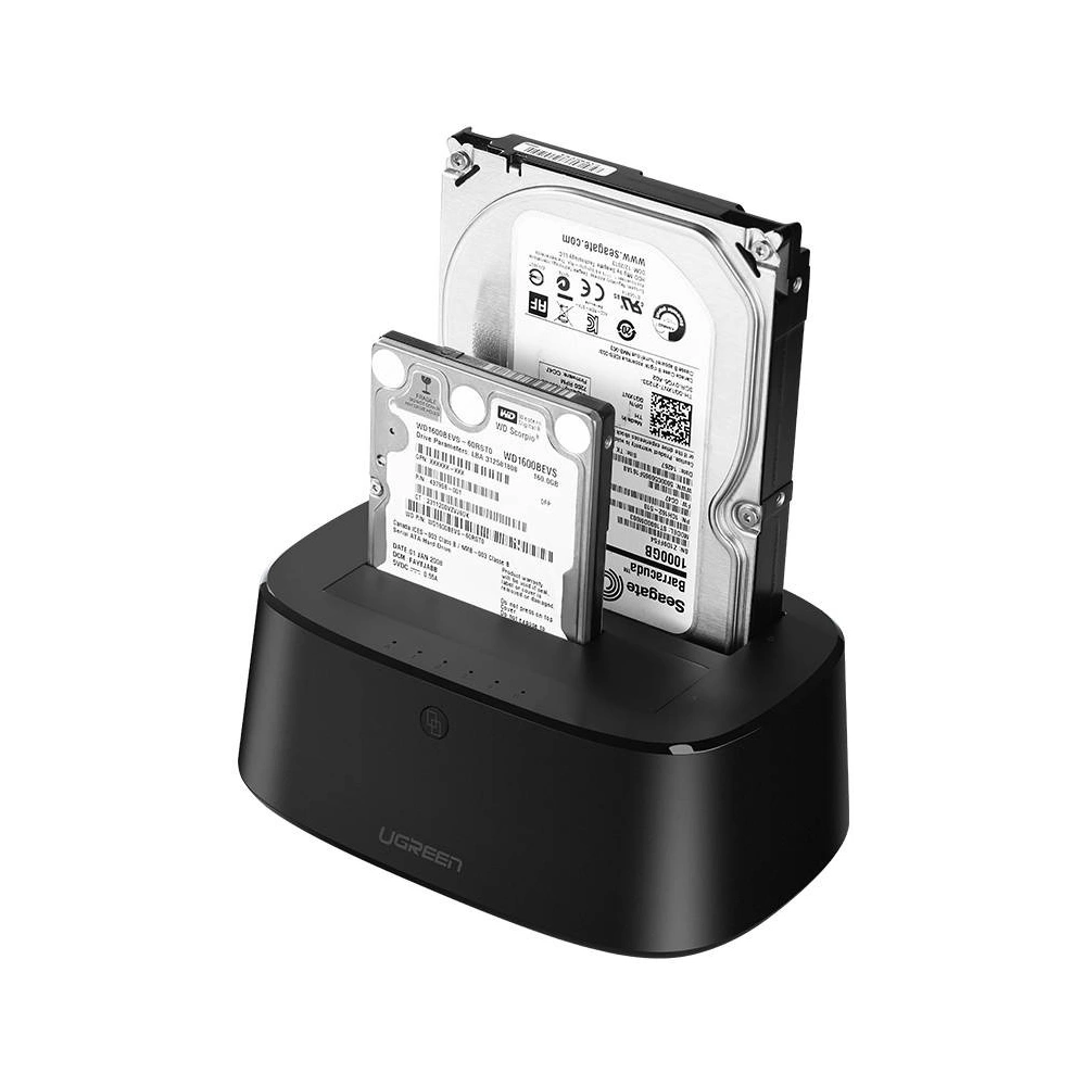 Wholesale UGREEN CM198 docking station for HDD/SSD, 2.5/3.5 inch, USB 3.0 (black) - UGR499BLK - {ean13} - Hurt
