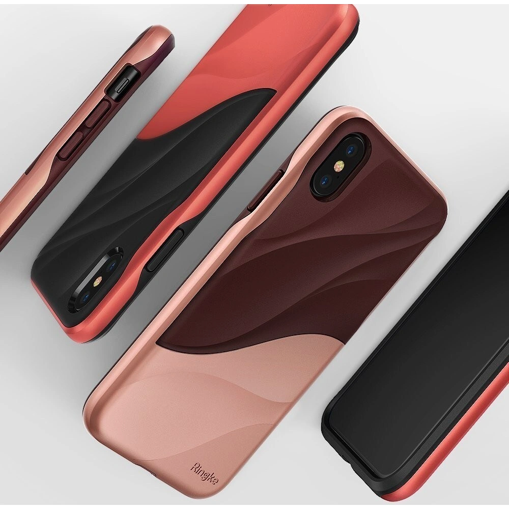 Hurtownia GSM - Etui Ringke Wave iPhone XS/X 5.8 Rose Blush - RGK594RSB - {ean13} - Hurt