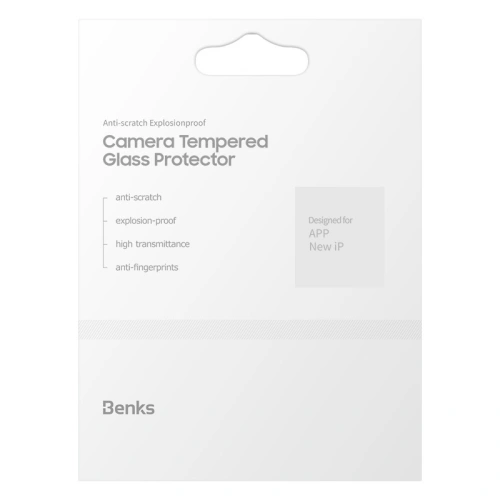 Szkło na aparat Benks KR Camera 0.15mm Apple iPhone 12 mini/12 [2 PACK]