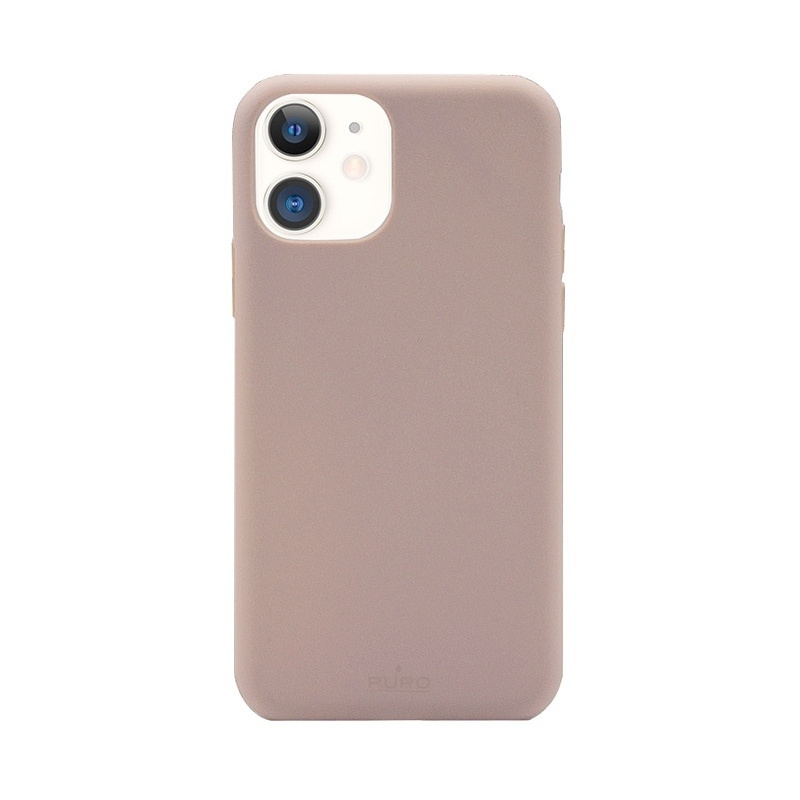 Puro Distributor - 8033830296116 - PUR338PNK - PURO Green Compostable Eco-friendly Cover Apple iPhone 12 Mini (pink sand) - B2B homescreen