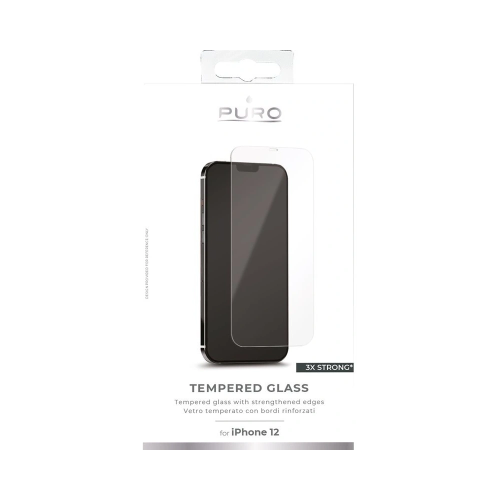 Hurtownia GSM - Gehärtetes Glas PURO Glass Apple iPhone 12 mini - PUR344 - {ean13} - Hurt