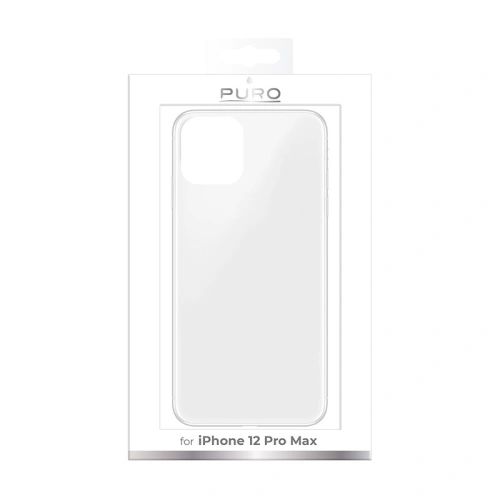 Etui PURO 0.3 Nude Apple iPhone 12 Pro Max (przezroczysty)