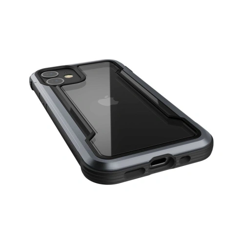 Etui aluminiowe X-Doria Raptic Shield Apple iPhone 12 mini (Drop test 3m) (Black)