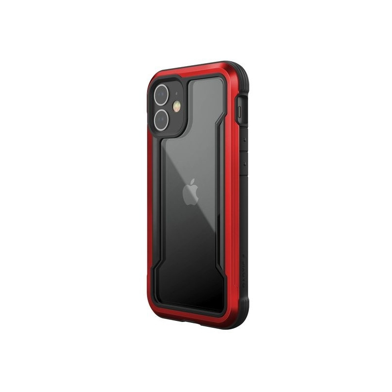 X-Doria Distributor - 6950941489324 - XDR080RED - X-Doria Raptic Shield Aluminium Case Apple iPhone 12 Mini (Drop test 3m) (Red) - B2B homescreen