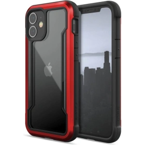 Hurtownia GSM - Etui aluminiowe X-Doria Raptic Shield Apple iPhone 12 mini (Drop test 3m) (Red) - XDR080RED - {ean13} - Hurt