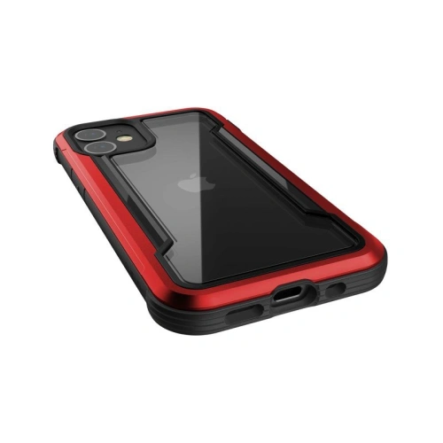 Etui aluminiowe X-Doria Raptic Shield Apple iPhone 12 mini (Drop test 3m) (Red)