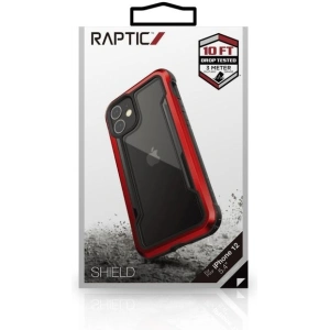 Wholesale X-Doria Raptic Shield Aluminium Case Apple iPhone 12 Mini (Drop test 3m) (Red) - XDR080RED - {ean13} - Hurt