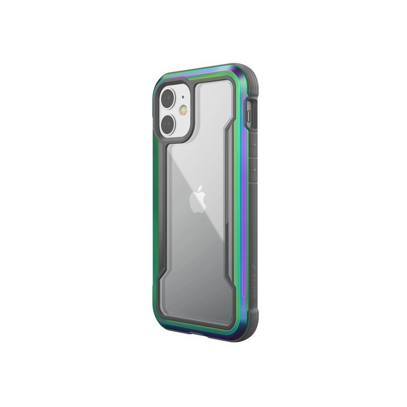 Hurtownia X-Doria - 6950941489294 - XDR081IRI - Etui aluminiowe X-Doria Raptic Shield Apple iPhone 12 mini (Drop test 3m) (Iridescent) - B2B homescreen