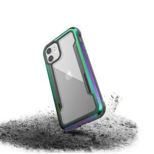 Wholesale X-Doria Raptic Shield Aluminium Case Apple iPhone 12 Mini (Drop test 3m) (Iridescent) - XDR081IRI - {ean13} - Hurt