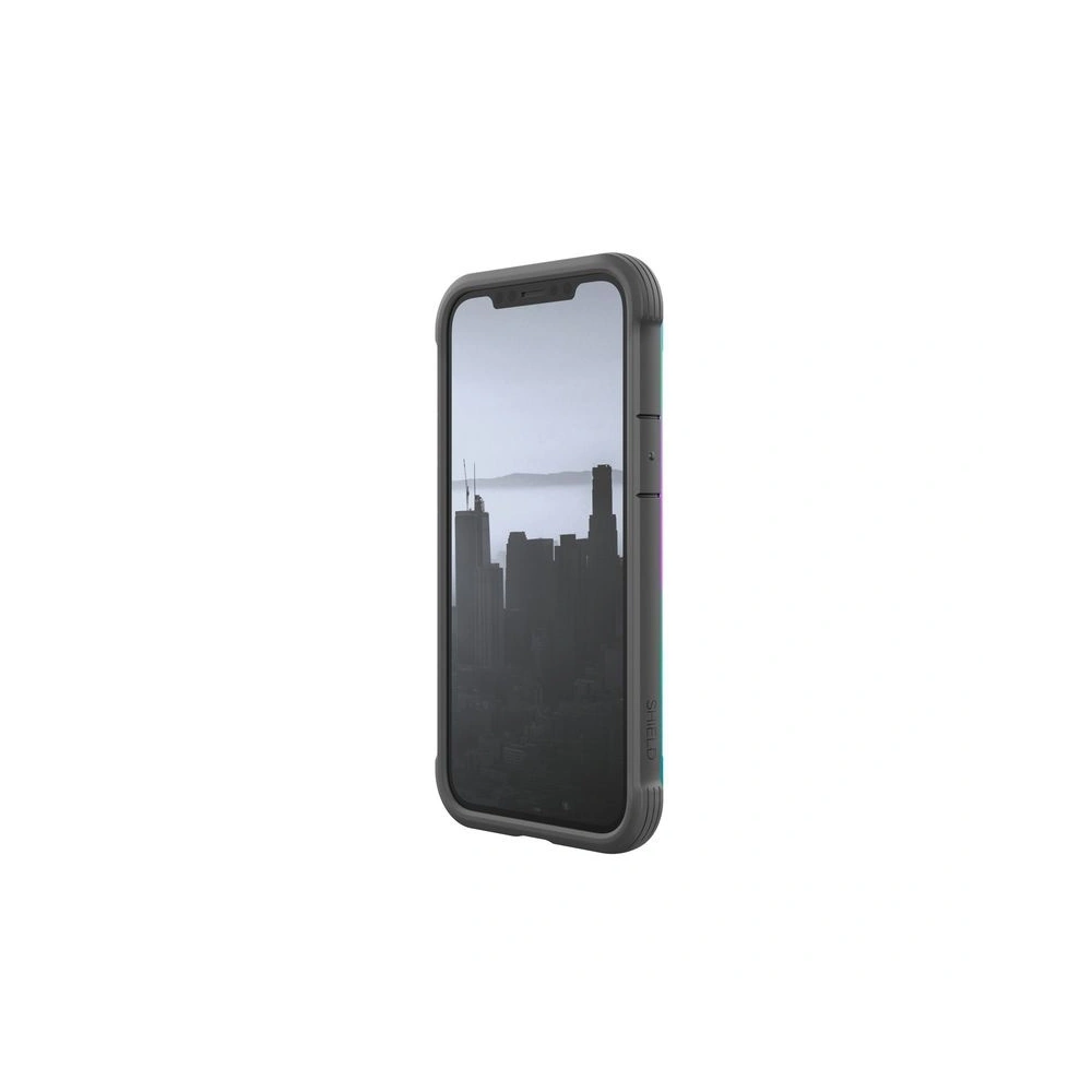 Hurtownia GSM - Etui aluminiowe X-Doria Raptic Shield Apple iPhone 12 mini (Drop test 3m) (Iridescent) - XDR081IRI - {ean13} - Hurt