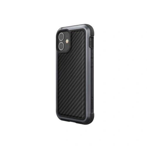 Hurtownia X-Doria - 6950941490207 - XDR083BLK - Etui aluminiowe X-Doria Raptic Lux Apple iPhone 12 mini (Drop test 3m) (Black Carbon Fiber) - B2B homescreen