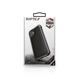 Wholesale X-Doria Raptic Lux Aluminium Case Apple iPhone 12 Mini (Drop test 3m) (Black Carbon Fiber) - XDR083BLK - {ean13} - Hurt