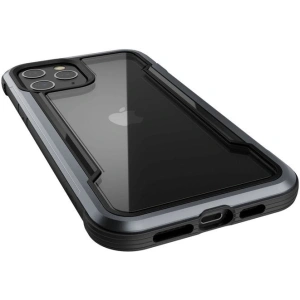 Wholesale X-Doria Raptic Shield Aluminium Case Apple iPhone 12/12 Pro (Drop test 3m) (Black) - XDR084BLK - {ean13} - Hurt