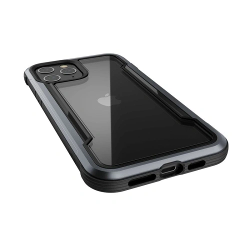 Etui aluminiowe X-Doria Raptic Shield Apple iPhone 12/12 Pro (Drop test 3m) (Black)