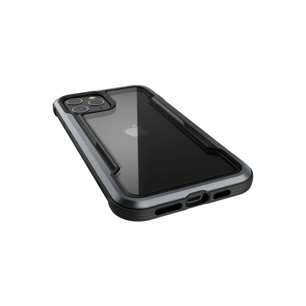 Hurtownia GSM - Etui aluminiowe X-Doria Raptic Shield Apple iPhone 12/12 Pro (Drop test 3m) (Black) - XDR084BLK - {ean13} - Hurt