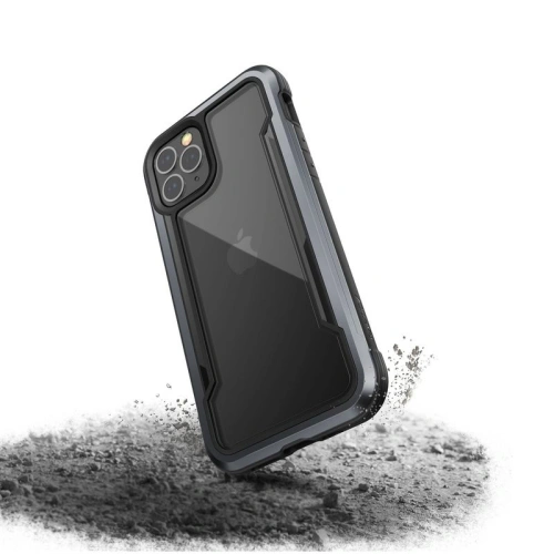Etui aluminiowe X-Doria Raptic Shield Apple iPhone 12/12 Pro (Drop test 3m) (Black)