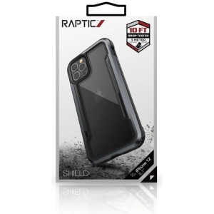 Wholesale X-Doria Raptic Shield Aluminium Case Apple iPhone 12/12 Pro (Drop test 3m) (Black) - XDR084BLK - {ean13} - Hurt