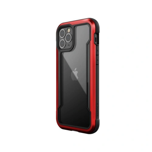 Etui aluminiowe X-Doria Raptic Shield Apple iPhone 12/12 Pro (Drop test 3m) (Red)