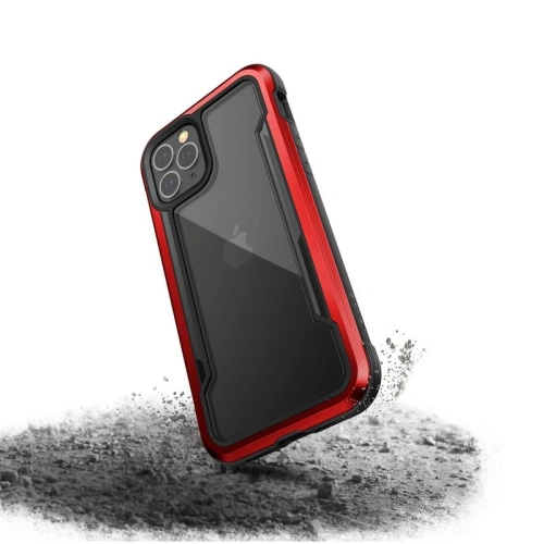 Etui aluminiowe X-Doria Raptic Shield Apple iPhone 12/12 Pro (Drop test 3m) (Red)